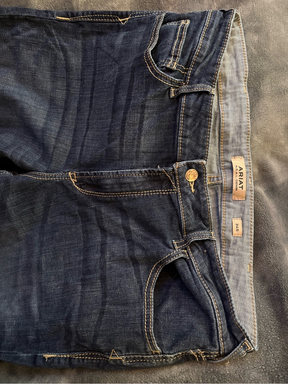 Ariat Dark Indigo High Rise Slim Trouser Jeans